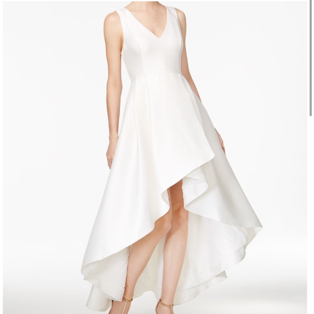 Calvin Klein High-low A-Line Dress